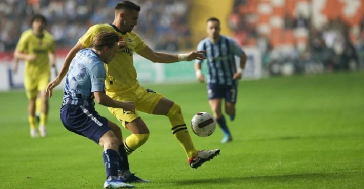 Fenerbahçe, Adana Demirspor'la yenişemedi