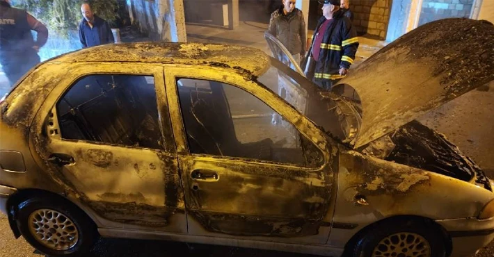 Paşaköy’de araç yangını…