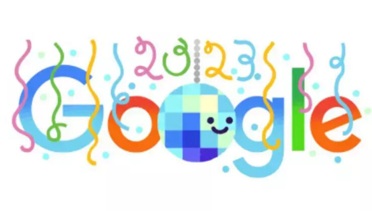 Google, yılbaşını özel "Doodle" ile kutluyor!