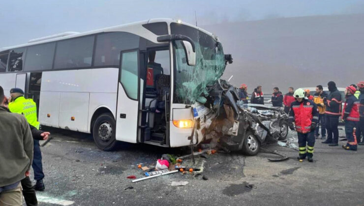 Bakan Koca, Kuzey Marmara Otoyolu'ndaki zincirleme kazanın acı bilançosunu duyurdu: 10 ölü, 59 yaralı var…