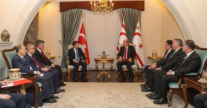 Cumhurbaşkanı Tatar, Türkiye Adalet Bakanı Tunç’u kabul etti