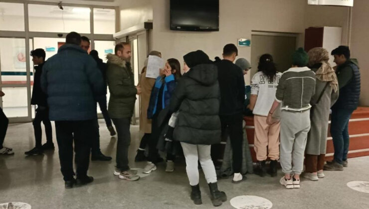 Kars Kağızman'da öğrenci yurdunda 80 öğrenci zehirlendi!