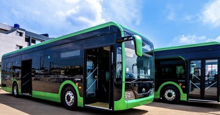 Nijerya'da 100 elektrikli otobüs kullanıma sunulacak