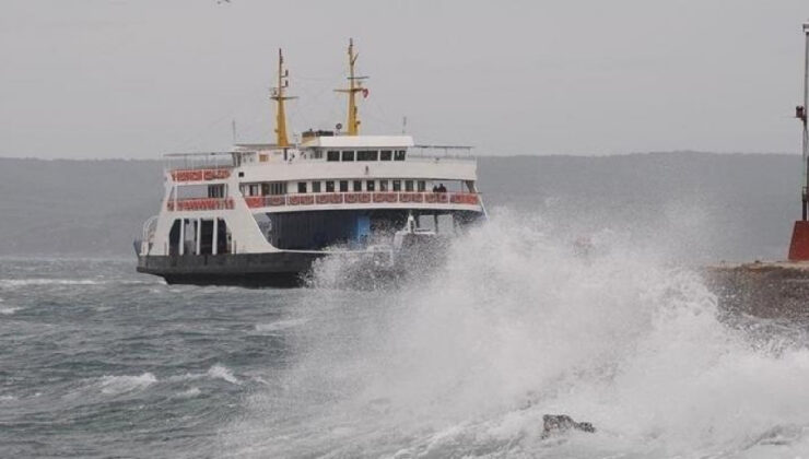 Fırtına deniz ulaşımını durdurdu: Balıkesir'in Marmara Denizi'ndeki adalarına yarın feribot seferi yapılamayacak…