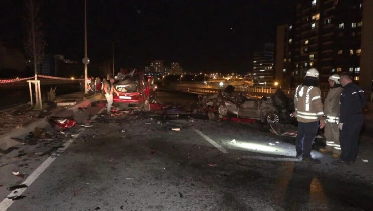 İstanbul Başakşehir'de trafik kazası! 4 Kişi hayatını kaybetti…