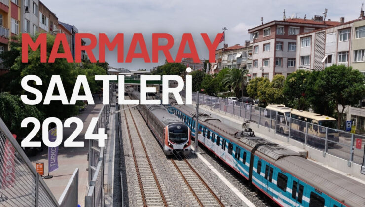 Marmaray saatleri 2024! Halkalı-Gebze trenleri saat kaça kadar çalışıyor? Hafta sonu Marmaray kaça kadar açık? Marmaray son sefer kaçta?