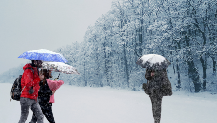 Meteorolojiden 8 il için kar alarmı! Marmara'da fırtınaya dikkat