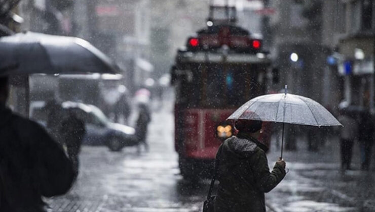 Meteorolojiden İstanbul için sağanak yağış uyarısı!
