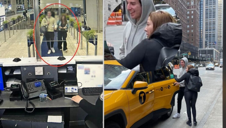 Eylem Tok ve oğlunun ABD'de görüntüleri olduğu ortaya çıktı!