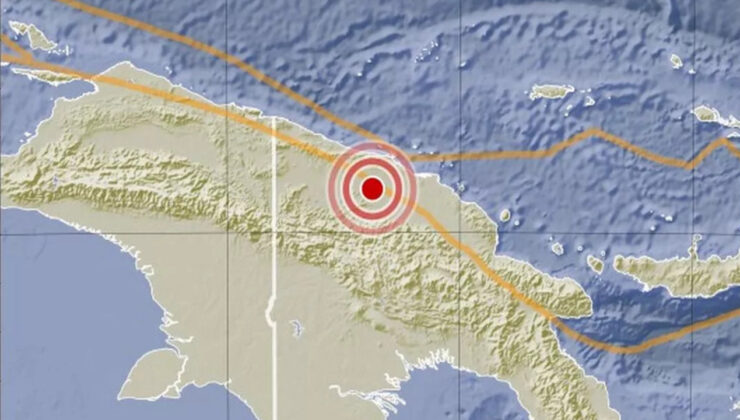 Papua Yeni Gine'de 7 büyüklüğünde deprem meydana geldi!