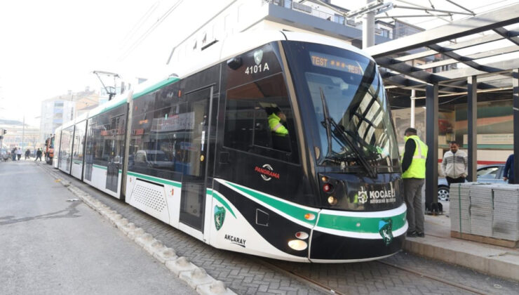 Kocaeli Şehir Hastanesi Tramvay Hattı bugün hizmete giriyor