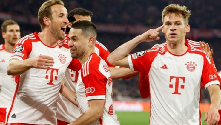 Şampiyonlar Ligi yarı finaline adını Bayern Münih yazdırdı! Bayern Münih: 1 Arsenal :0