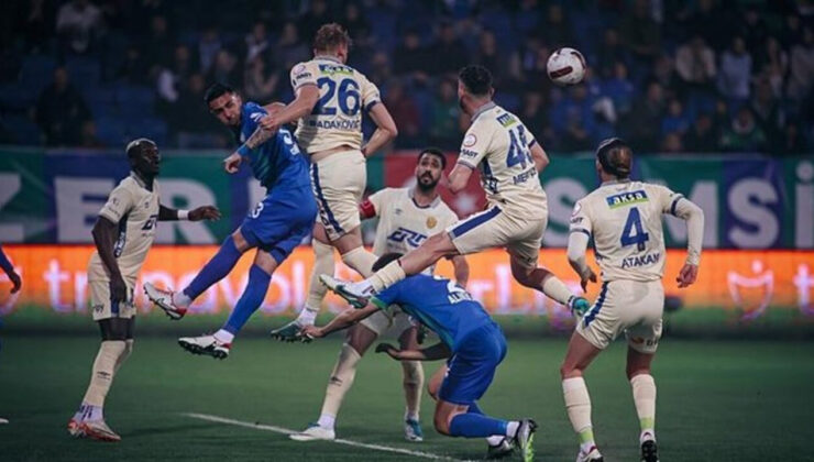 Çaykur Rizespor 2 – 2 MKE Ankaragücü | Maçın özeti
