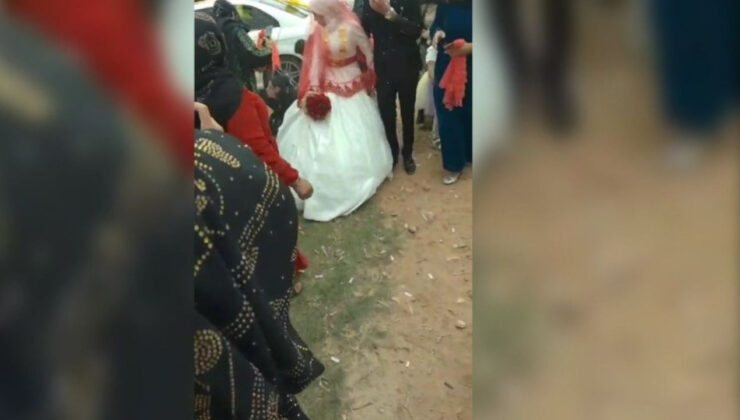Gelinin duvağını toplarken maganda kurşunuyla vuruldu
