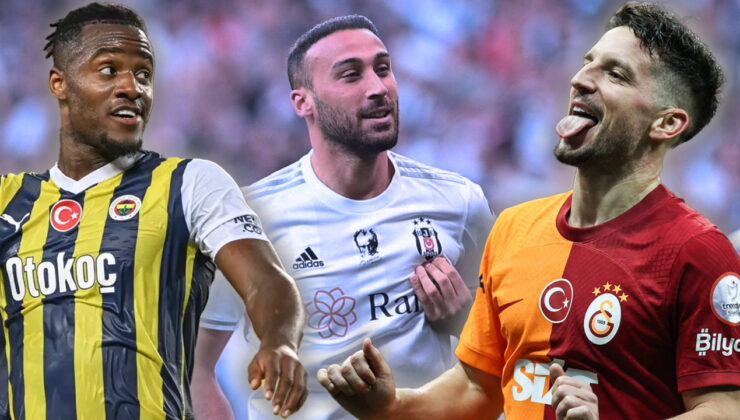 Dries Mertens, Michy Batshuayi ve Cenk Tosun da bu listede! İşte Süper Lig'de sezon sonu serbest kalacak yıldız oyuncular: Bu futbolcular bedava…