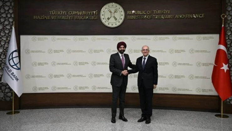 Bakan Şimşek, Dünya Bankası Başkanı'yla görüştü