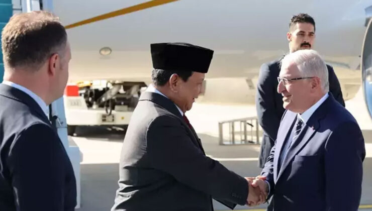 Endonezya Cumhurbaşkanı Subianto Ankara'da