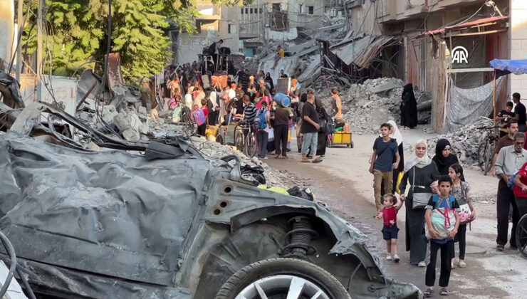 İsrail Gazze'de Filistinliler için "güvenli" ilan ettiği bölgenin derhal boşaltılmasını istedi