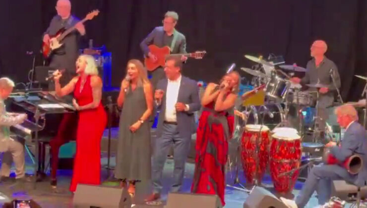 Pink Martini konserinde Dilek İmamoğlu sürprizi: Sahnede şarkı söyledi
