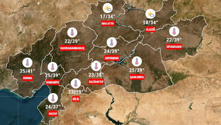 29 Temmuz 2024 deprem bölgesi hava durumu! İşte 11 ilde beklenen sıcaklıklar…