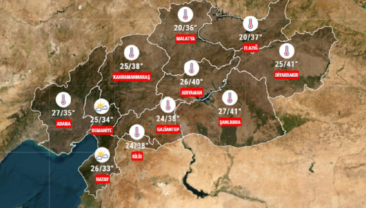 16 Temmuz 2024 deprem bölgesi hava durumu yayınlandı! İşte 11 ilde hava durumu…