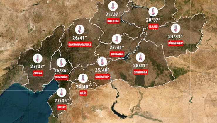 22 Temmuz 2024 Pazartesi deprem bölgesinde hava nasıl olacak? İşte 11 ilde hava durumu…