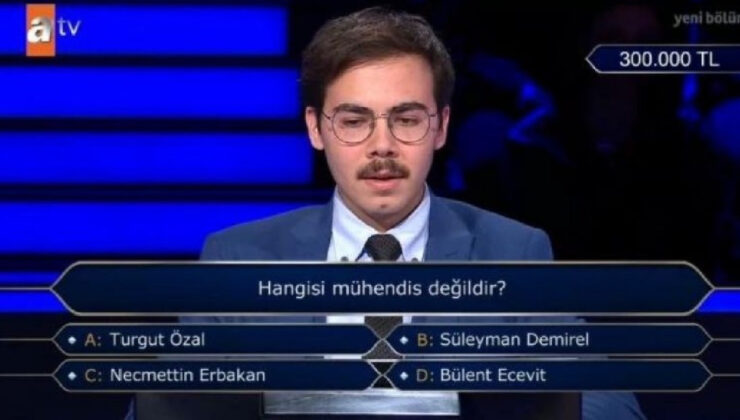Kim Milyoner Olmak İster'de o soruya cevap arandı! İzleyici araştırıyor…