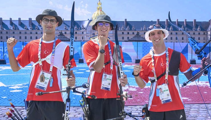 Mete Gazoz, Ulaş Berkim Tümer Muhammed Abdullah Yıldırmış Paris 2024 Olimpiyat Oyunları'nda yarı finale yükseldi
