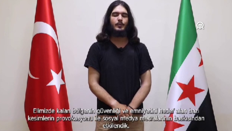Suriye'nin kuzeyinde Türk bayrağına yönelik provokasyonda bulunanlar yakalandı