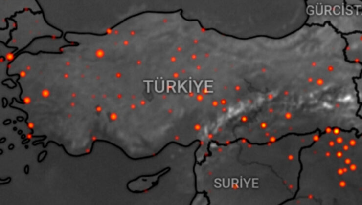 Dört bir yanımız ateş! Ülke genelinde 72 yangın çıktı