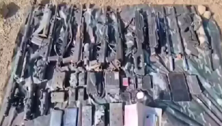 MSB duyurdu! Teröristlere ait çok sayıda mühimmat ele geçirildi