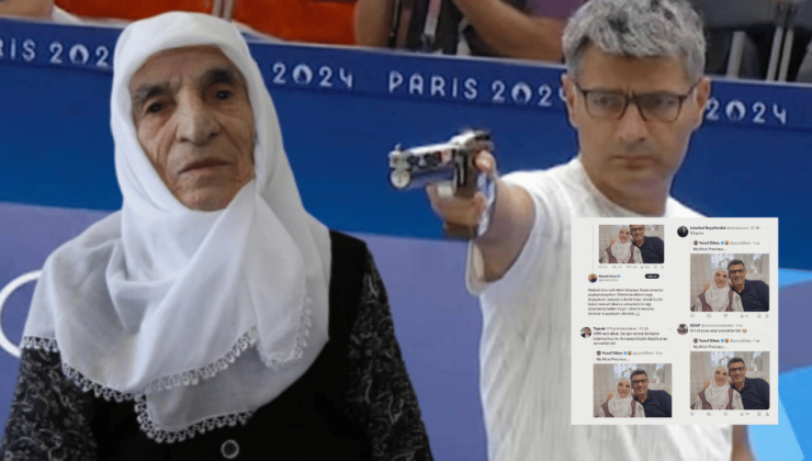 Yine hazmedemediler yine insanlıktan çıktılar: İşte Milli sporcu Yusuf Dikeç'in annesi ile olan fotoğrafına yapılan iğrenç yorumlar…