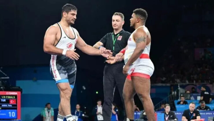 Taha Akgül açıkladı: Paris 2024 Olimpiyat Oyunları'nda altın madalyamızı gasp etmişler!