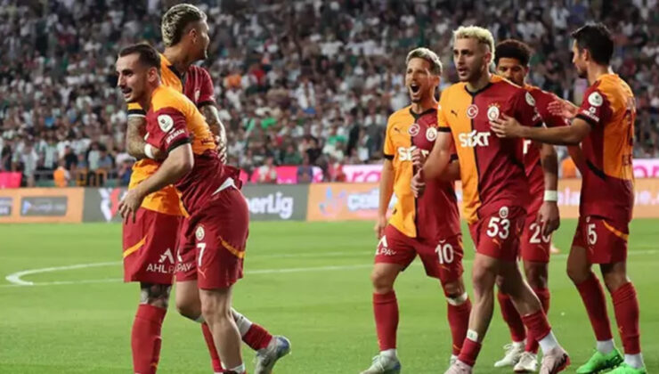 Aslan Konya'da kükredi, Süper Lig'de zirveyi ele geçirdi! Konyaspor 1 – 2 Galatasaray | Maçın özeti