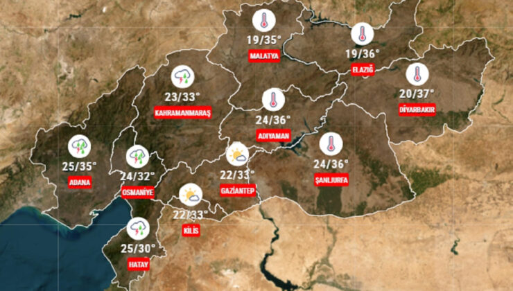 1 Eylül 2024 Pazar deprem bölgesi hava durumu! İşte 11 ilde beklenen sıcaklıklar…