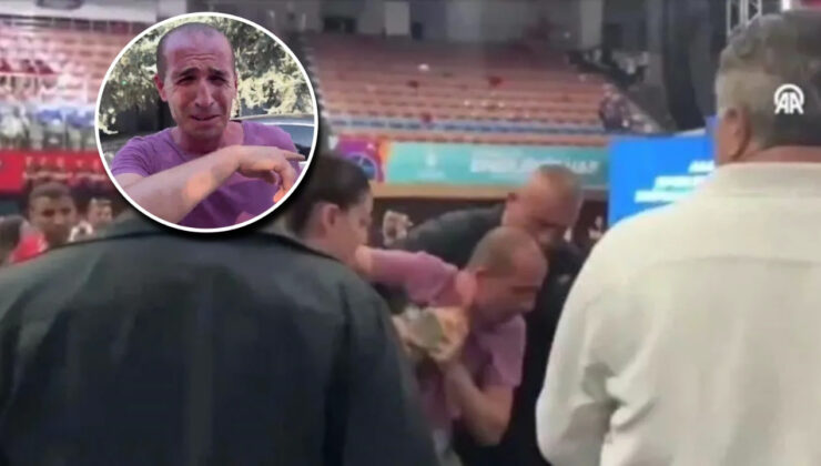İmamoğlu'nun korumalarından skandal hareket: Engelli vatandaşı yaka paça dışarı attılar…