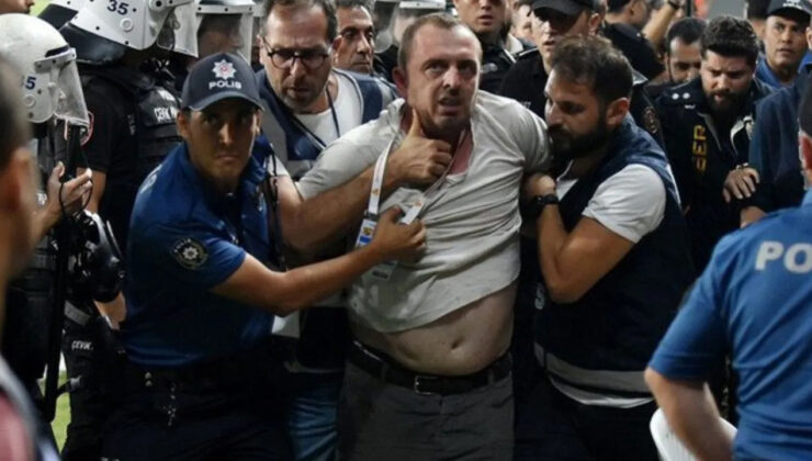 Ali Koç'u iterek düşüren Göztepe yöneticisi Fatih Özkan'dan özür mesajı: "Başkan ve camiadan özür dilerim"