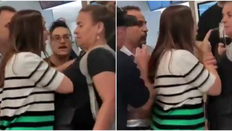 İsrailli bakan Golan, alışveriş merkezini birbirine kattı! Bir kadına ve engelli oğluna saldırdı