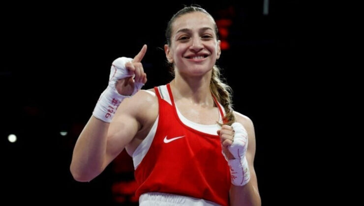 Milli Boksör Buse Naz Çakıroğlu Olimpiyat Oyunları'nda finale yükseldi