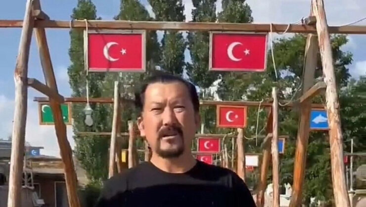 Türk bayrağı rahatsız etti: DEM Partili Muradiye Belediyesi'nden, Kırgız Türkü vatandaşa ırkçılılık!