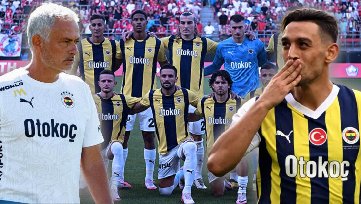 Fenerbahçe'nin Adana Demirspor maçı ilk 11'i belli oldu! Jose Mourinho'dan İrfan Can Kahveci sürprizi: Sezonu bu kadroyla açıyorlar