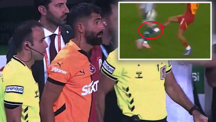 Ahmet Çakar: “Kerem Demirbay’ın hareketi tartışmasız kırmızı kart! Galatasaray mücadeleyi 10 kişi tamamlamalıydı! Cepheden rakibin diz kapağına vuruyor…”