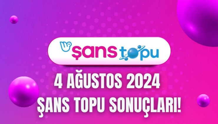 Şans Topu sonuçları 4 Ağustos 2024! Şans Topu'nun sonuçları açıklandı mı? Şans Topu sorgulama nasıl yapılır? 5+1 Şans Topu sonuçları!