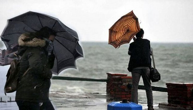 Meteorolojiden birçok il için kuvvetli yağış ve fırtına uyarısı!