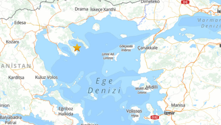 Ege Denizi’nde peş peşe depremler