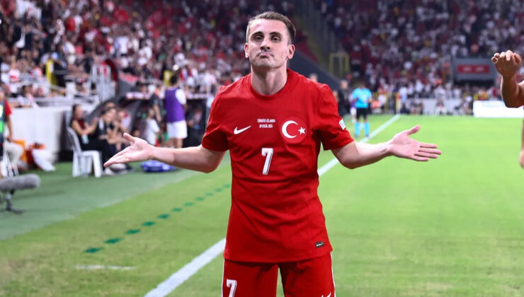 Kerem Aktürkoğlu'ndan milli takım formasyla ilk hat-trick!