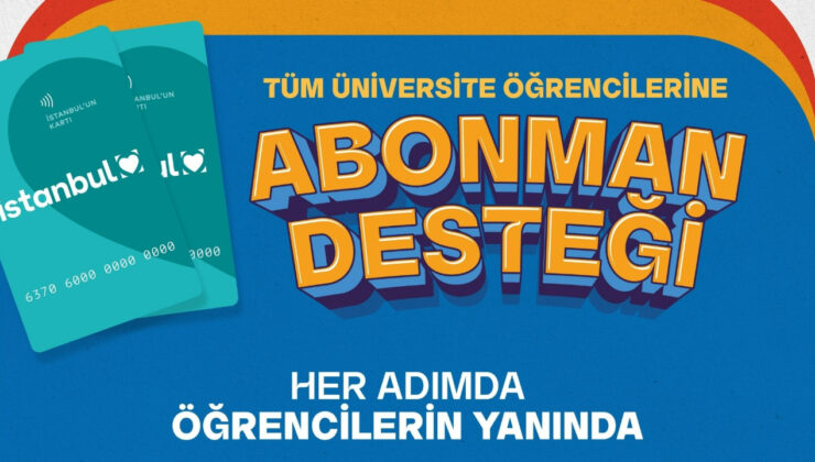Sultanbeyli'de tüm üniversite öğrencilerine abonman desteği!