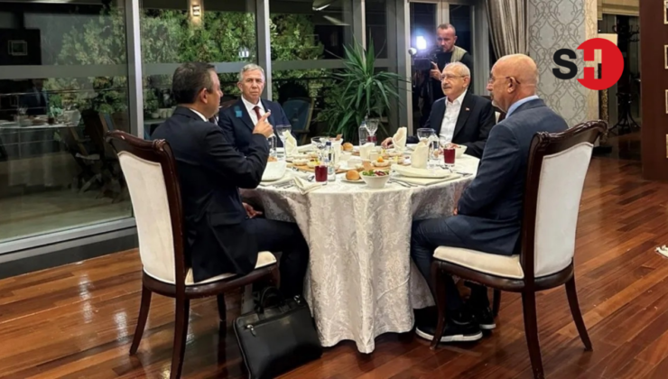 Yavaş erken ayrıldı! Özel, Kılıçdaroğlu ve Yavaş Ankara'da buluştu