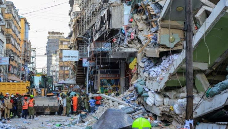Tanzanya’da 4 katlı bina çöktü: 13 ölü, 26 yaralı