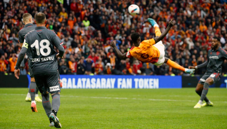 Aslan hata yapmadı: Galatasaray 3 puanı 3 golle aldı